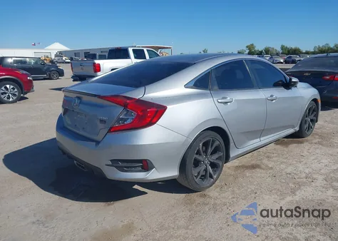 2020 Honda Civic Sport from USA, damaged, VIN 19XFC2F89LE014257